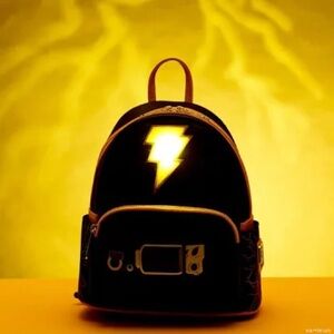 Loungefly DC Comics Black ADAM Light UP Cosplay Mini Backpack